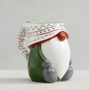 Pottery Barn Gnome Mug NEW